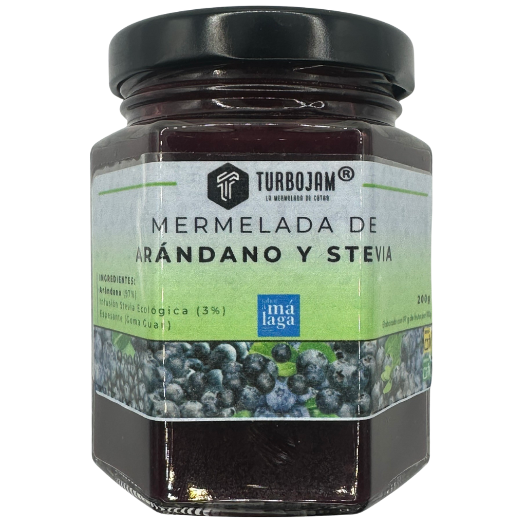 Mermelada Natural de Arándano | 0% Azucar