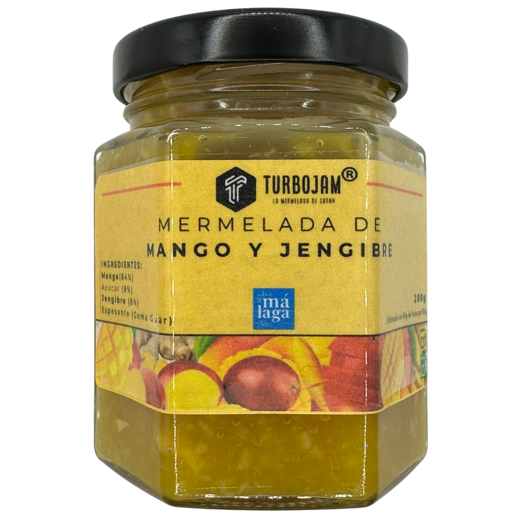 Mermelada Natural de Mango y Jengibre