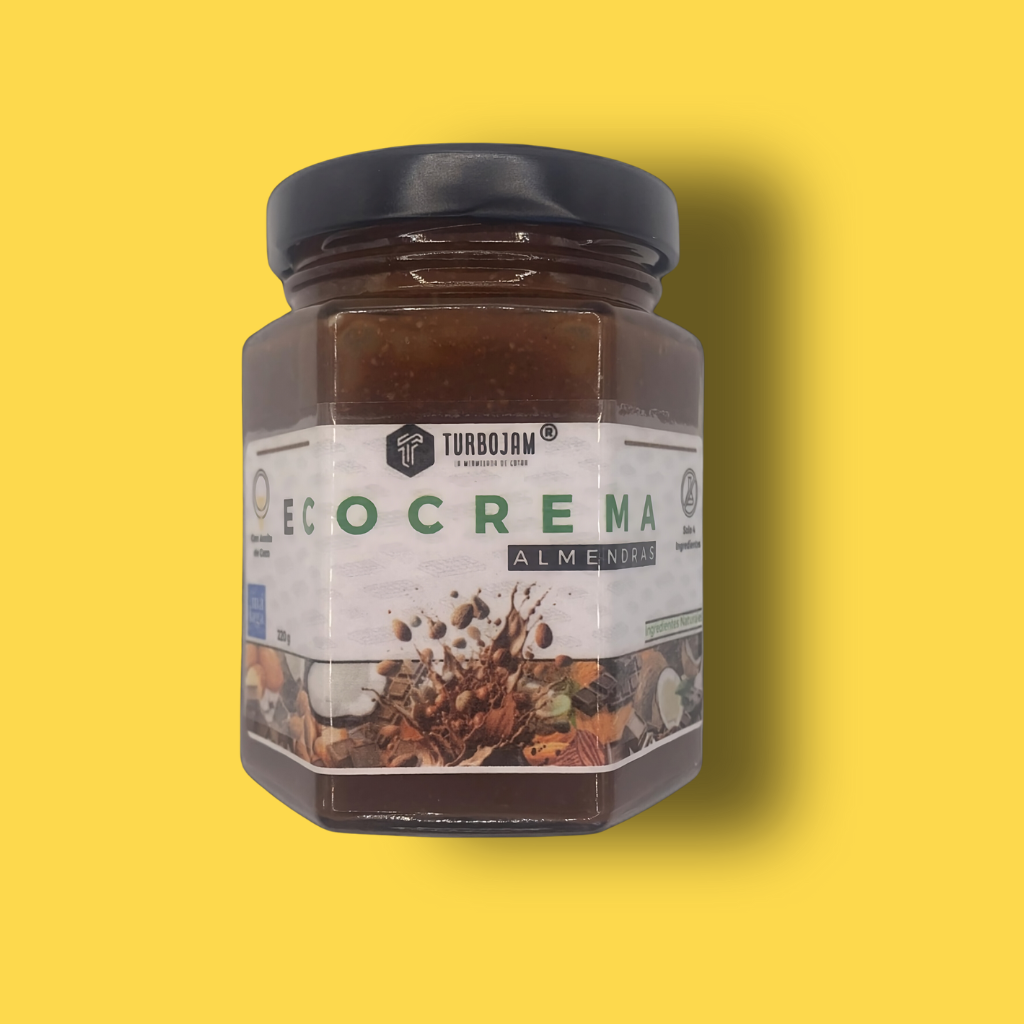 EcoCrema | Crema Untable de Almendras, Cacao y Coco